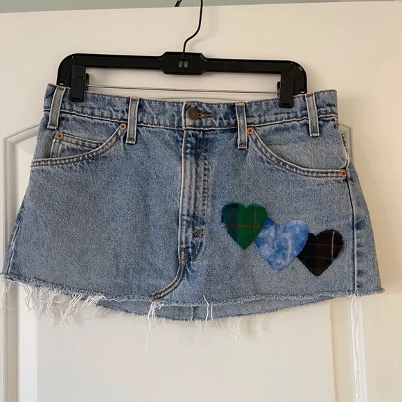 Urban Renewal Skirts Urban Renewal Levis Denim Skirt Poshmark